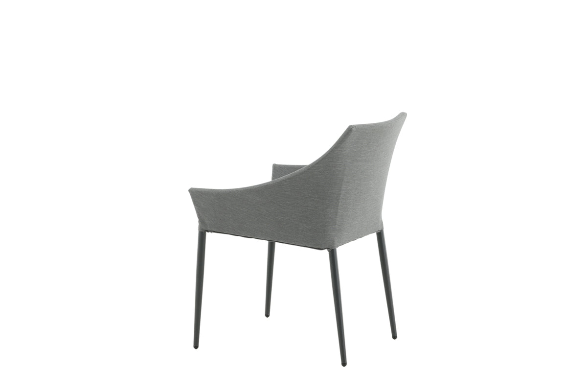 2-piece set - Garden chair Sophia made of aluminum/polyester