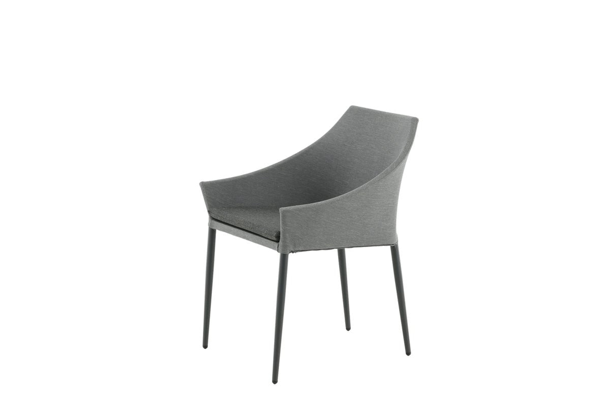 2-piece set - Garden chair Sophia made of aluminum/polyester