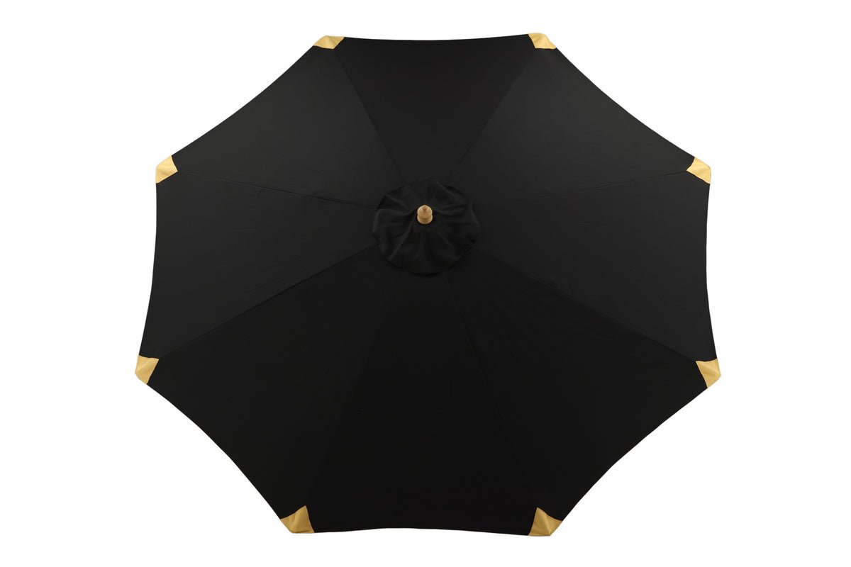 Garden Sun Umbrella Boho – Ø270 cm available in Black or Gray