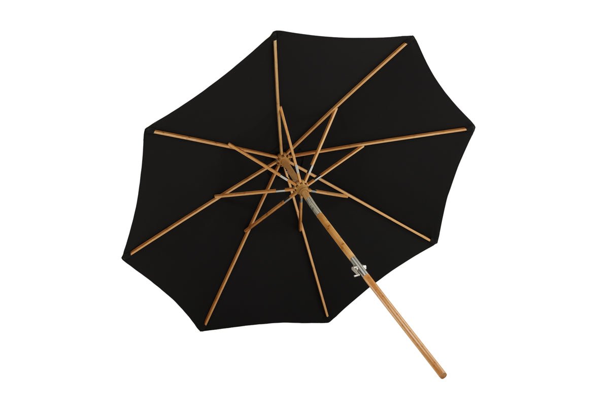 Garden Sun Umbrella Boho – Ø270 cm available in Black or Gray