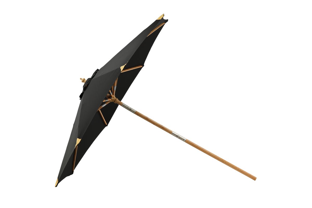 Garden Sun Umbrella Boho – Ø270 cm available in Black or Gray
