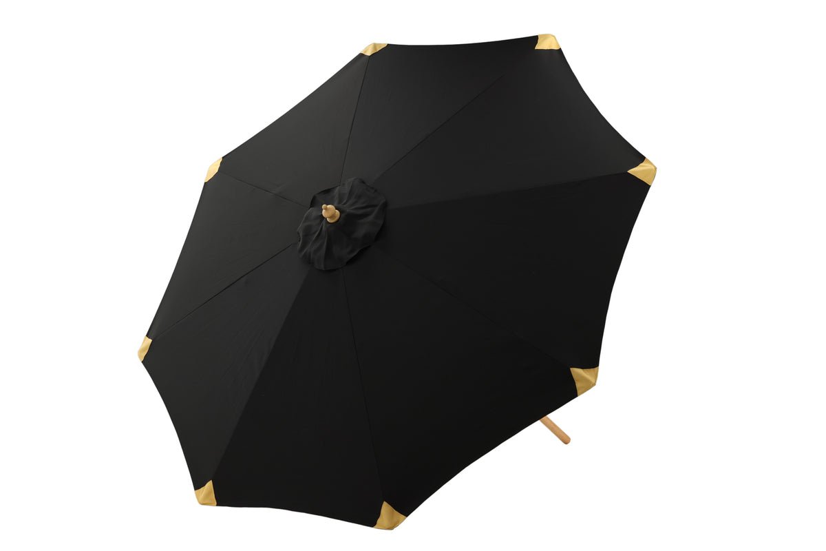 Garden Sun Umbrella Boho – Ø270 cm available in Black or Gray