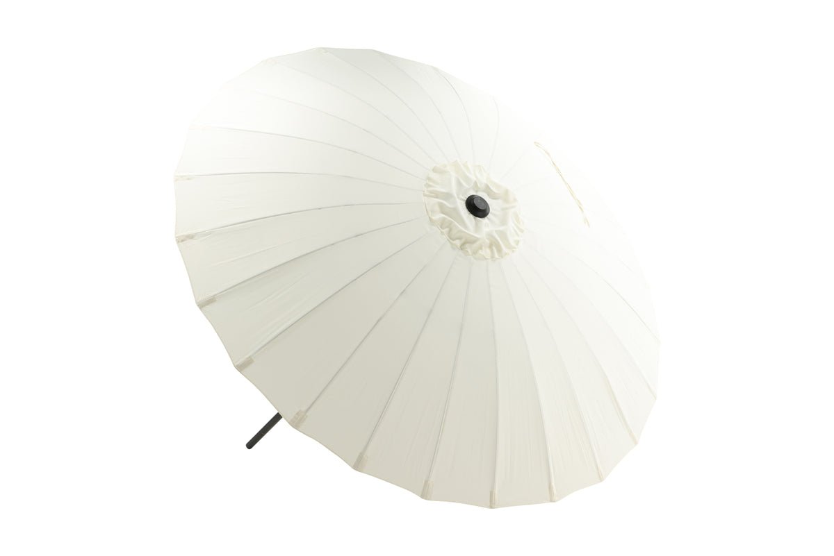 Garden Parasol Palma – Ø270 cm available in White, Black, Gray, and Blue