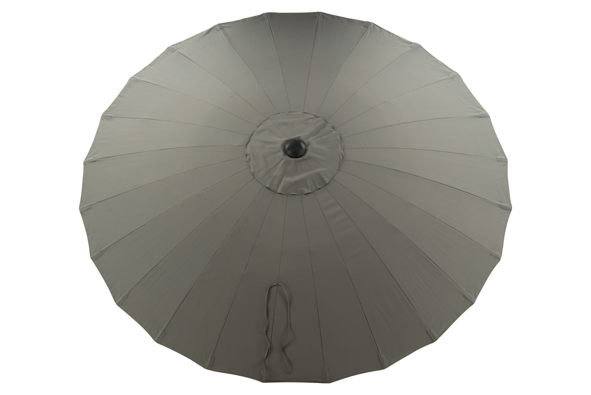 Garden Parasol Palma – Ø270 cm available in White, Black, Gray, and Blue