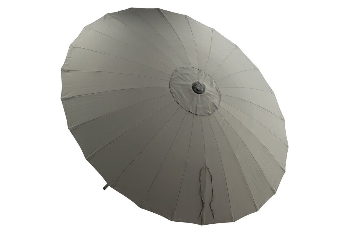 Garden Parasol Palma – Ø270 cm available in White, Black, Gray, and Blue