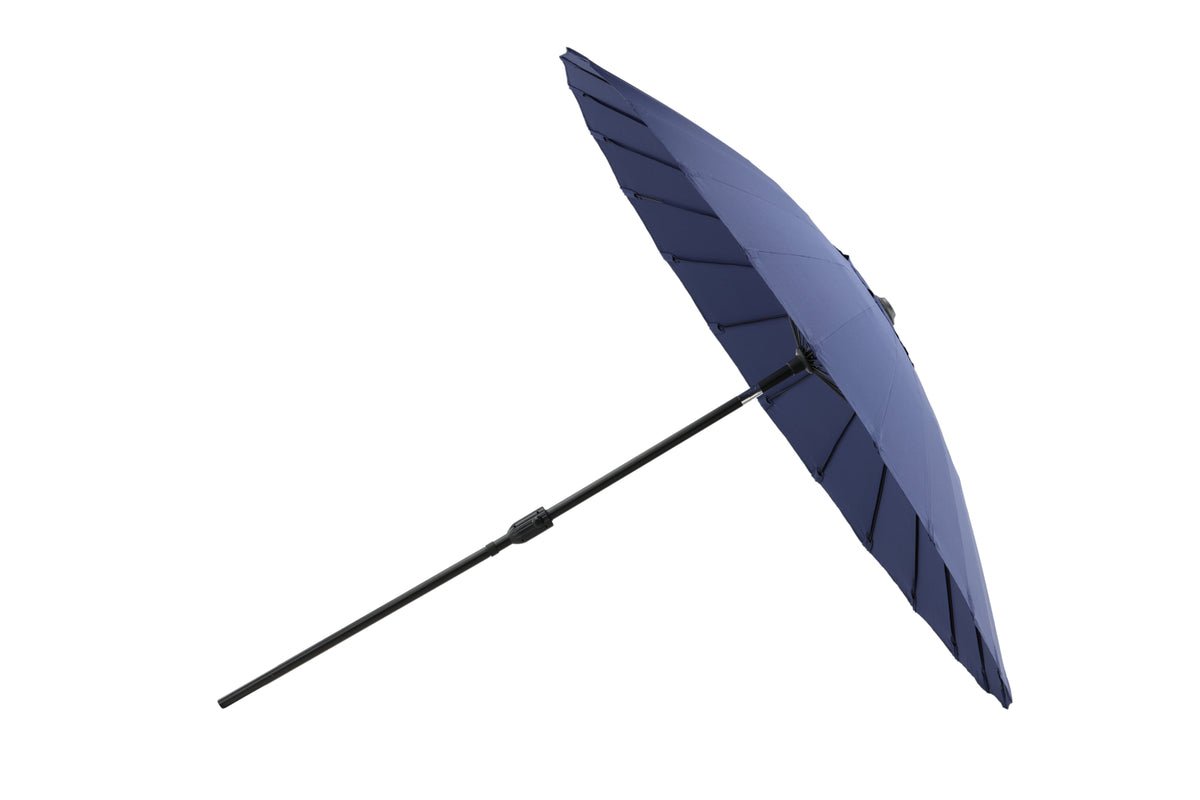 Garden Parasol Palma – Ø270 cm available in White, Black, Gray, and Blue