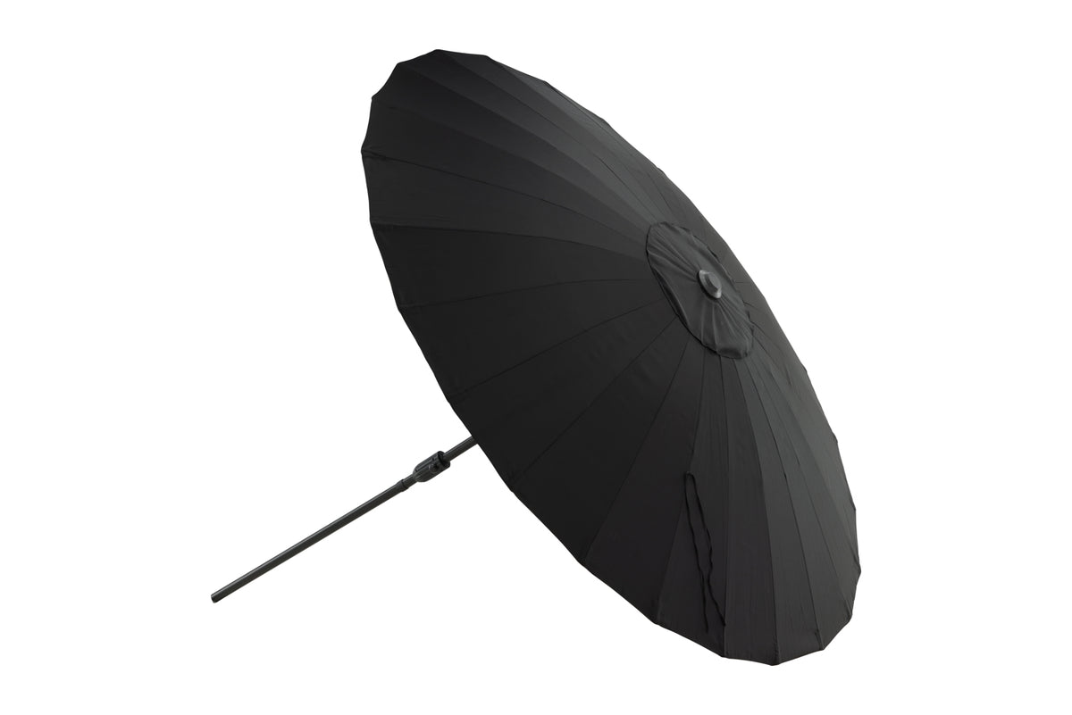 Garden Parasol Palma – Ø270 cm available in White, Black, Gray, and Blue