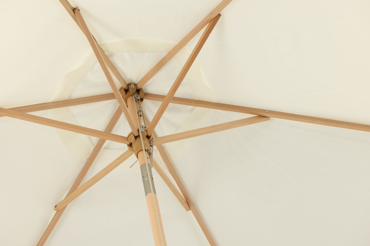 Garden Parasol Valenza – Ø250 cm in Black or White