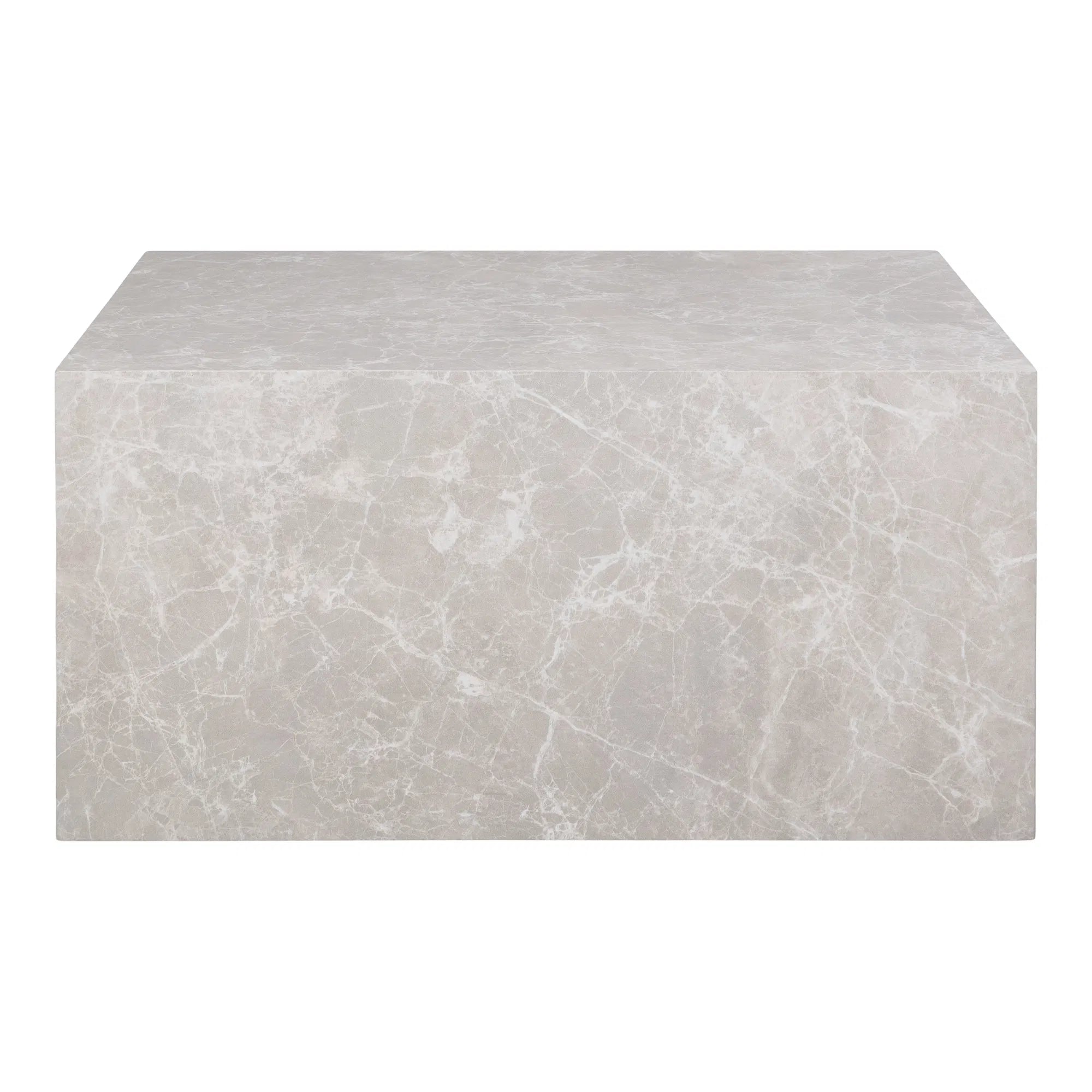 Designer coffee table Paris in marble look 60x80x40 cm