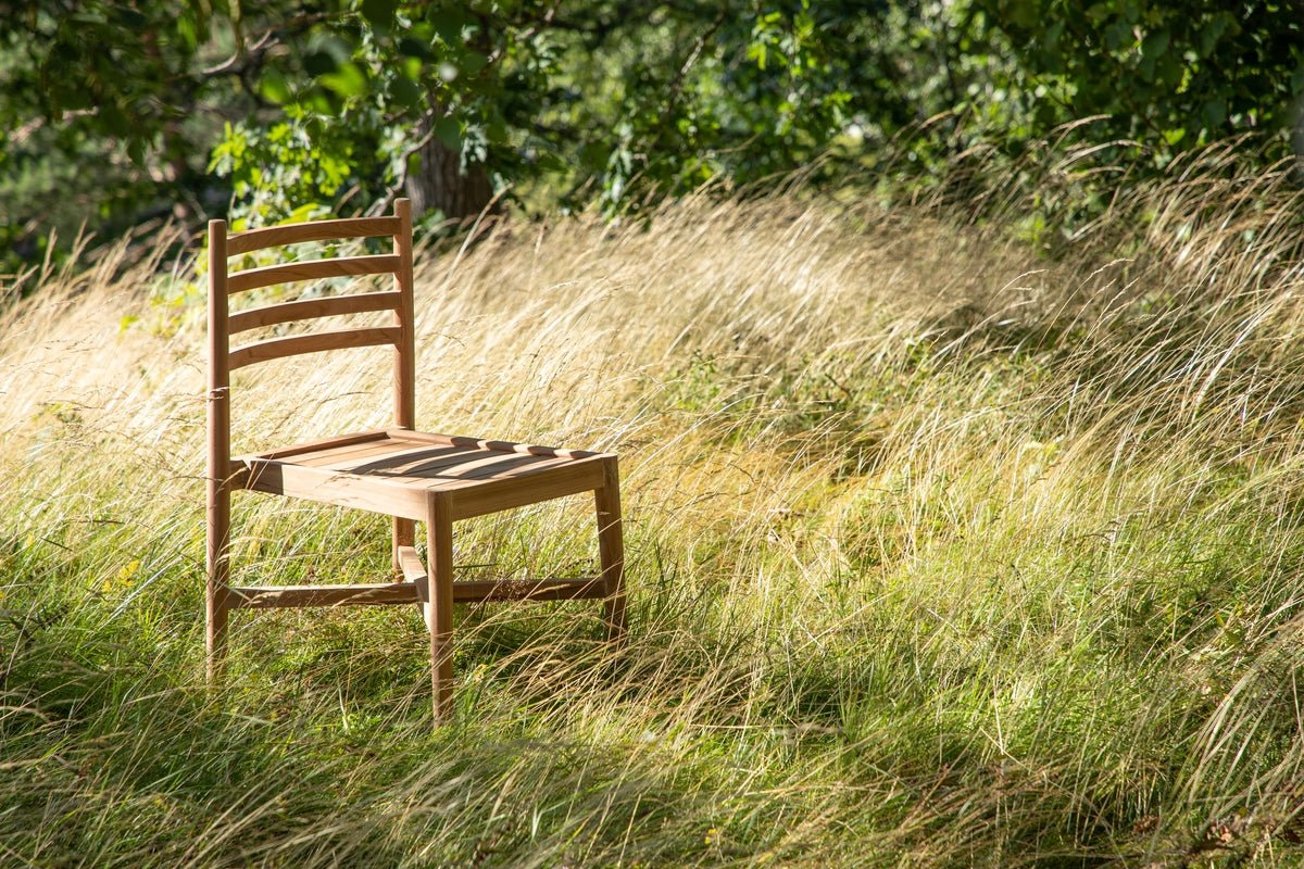 Garden Chair Sunrise - made of teak wood in natural look
