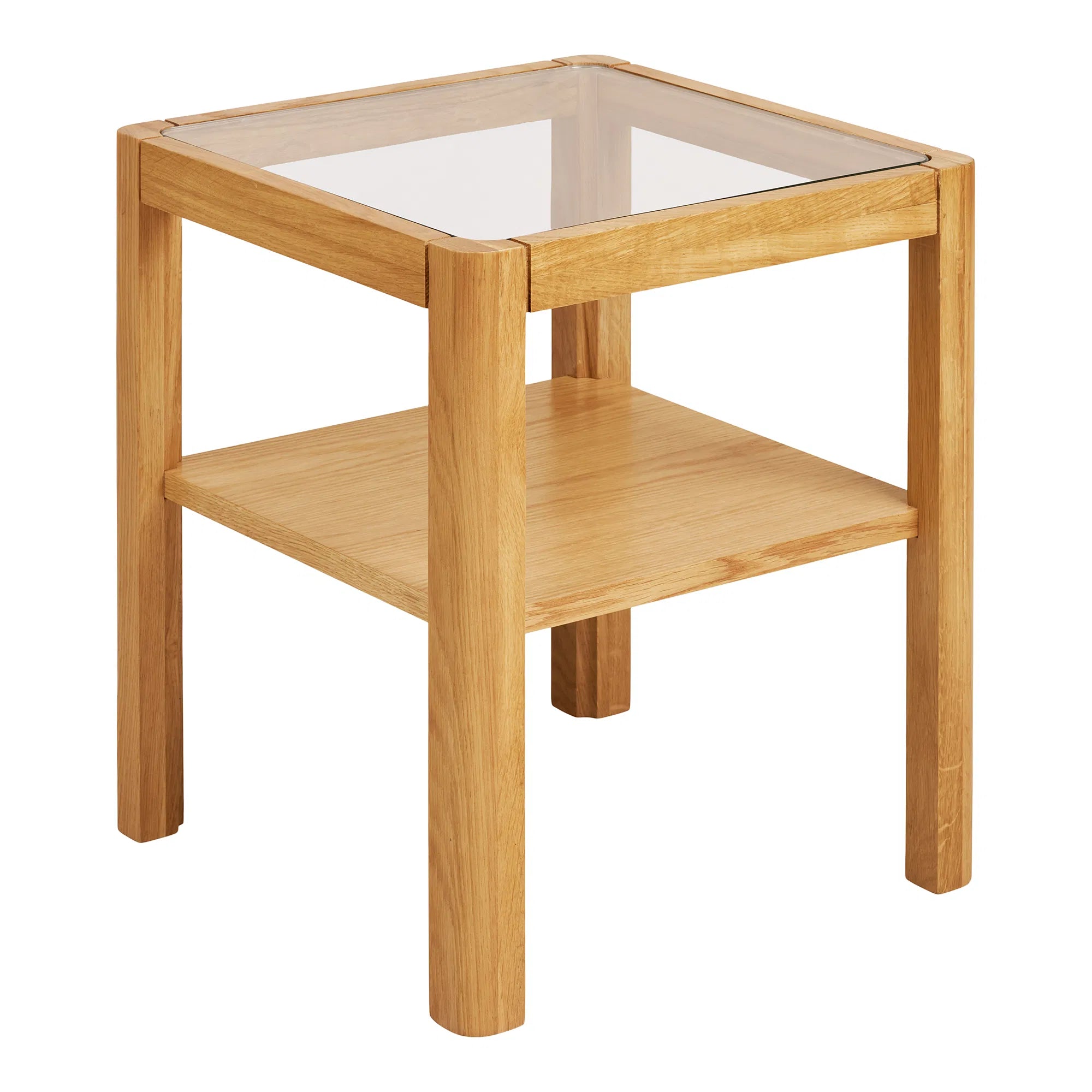 Side Table Sundaria – with Tempered Glass Top