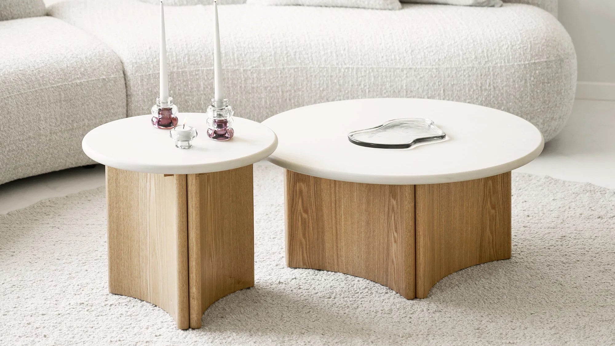 Side table Merlin - with generous storage space