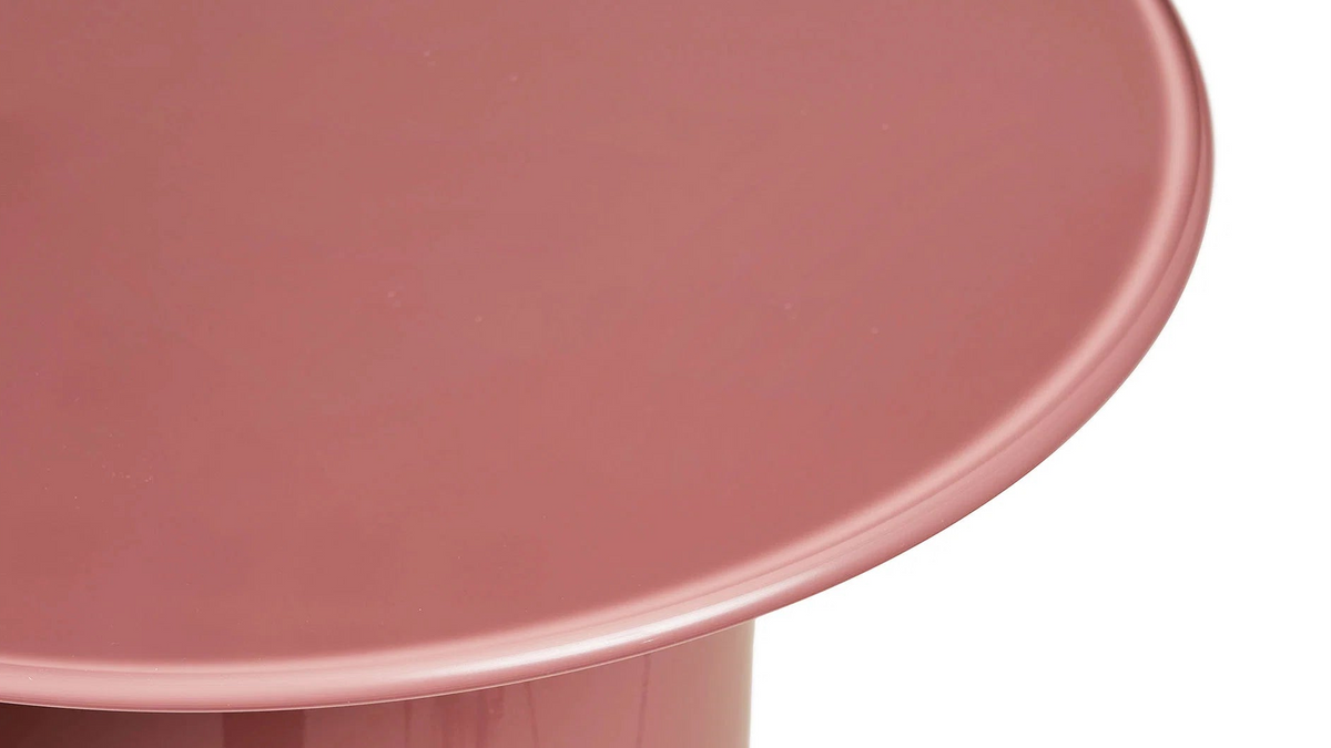 Side table Rose - made of MDF and glass