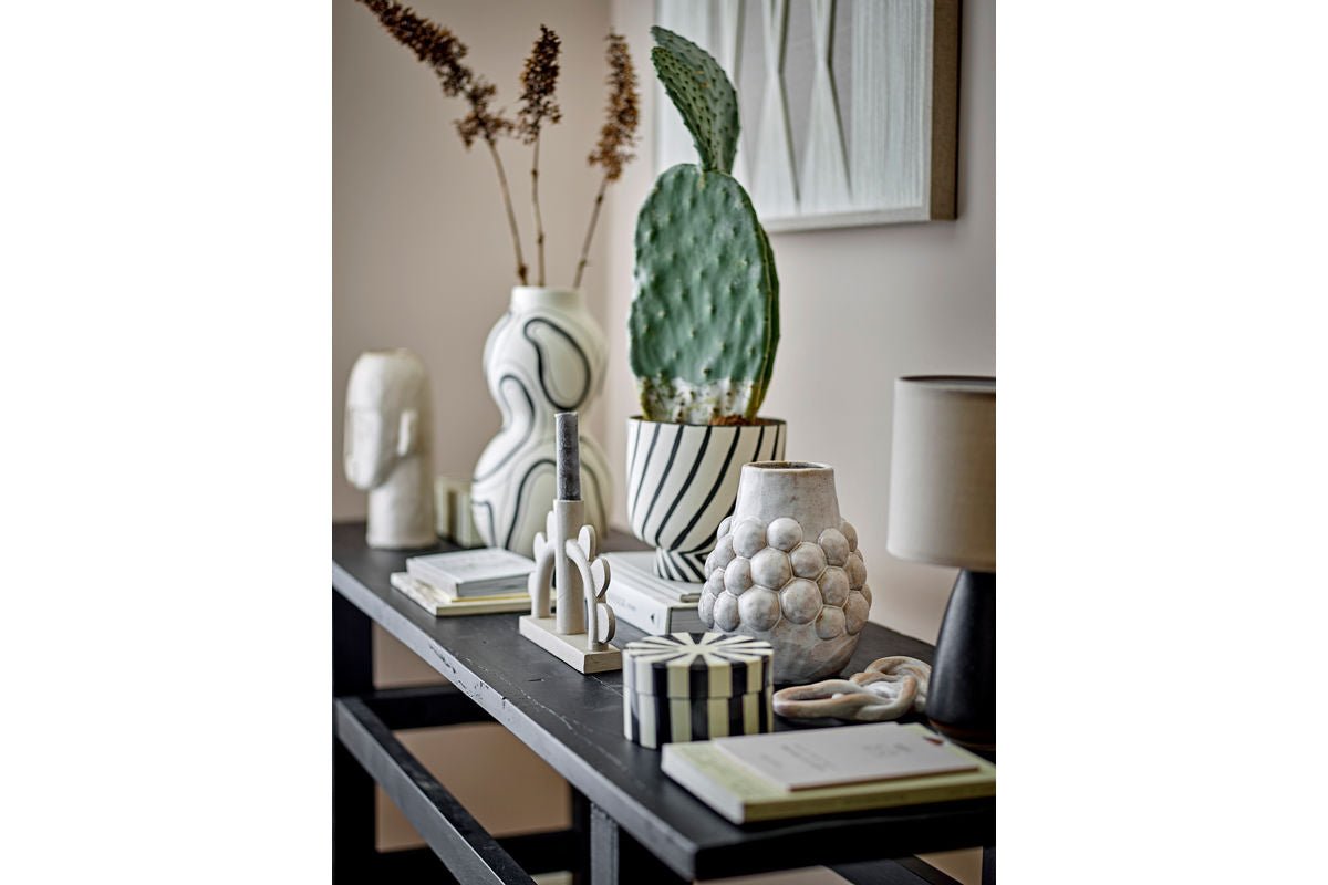 Vase „Pickeld Stone“ – aus Steingut