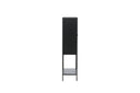 Showcase Varda - in Black with Glass Doors