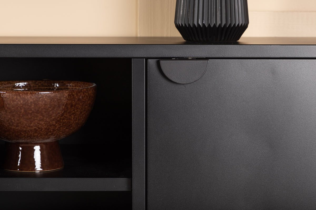 Designer TV lowboard Aureon – Modern design in Beige or Black