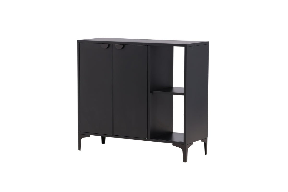 Nerano dresser – Black, industrial with modern loft charm