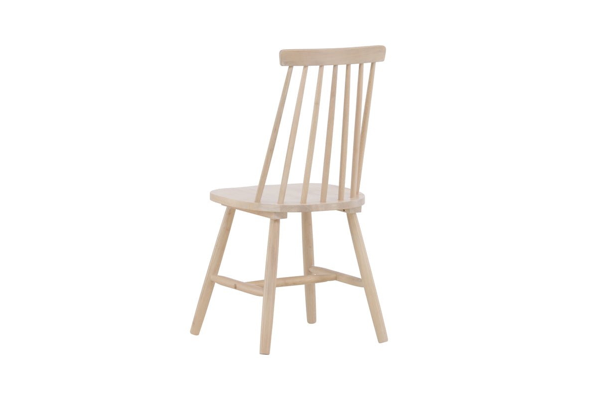 Set of 2 - Lünemann Chair, modern wooden chair in 5 colors