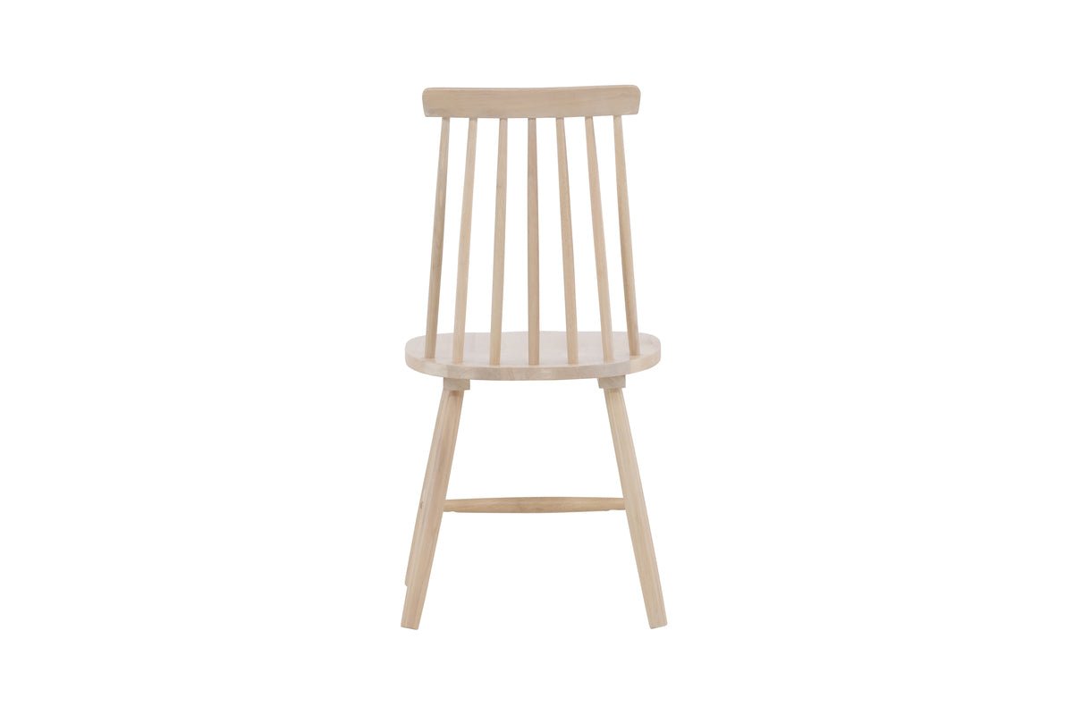 Set of 2 - Lünemann Chair, modern wooden chair in 5 colors