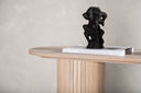 Side table Lina – in three colors with ribbed details