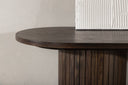 Side table Lina – in three colors with ribbed details