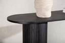Side table Lina – in three colors with ribbed details
