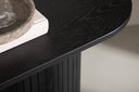 Side table Lina – in three colors with ribbed details