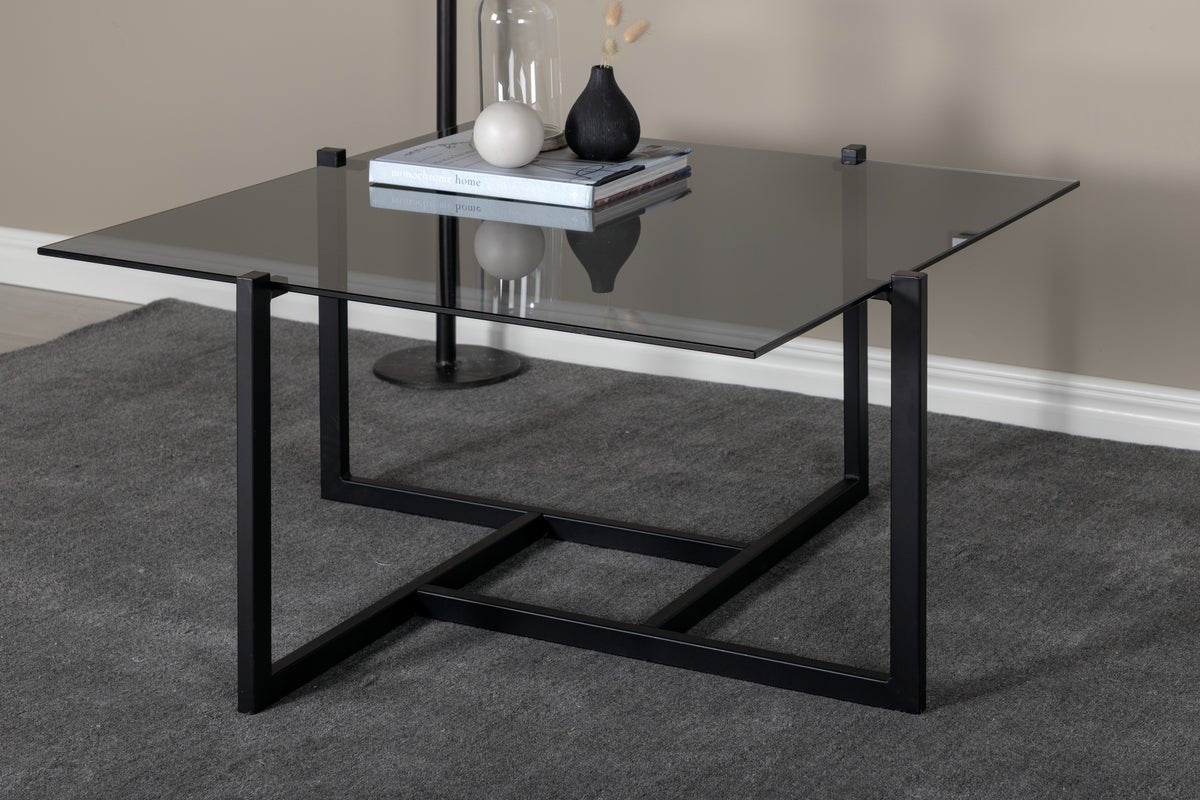 Coffee table Donna - with glass tabletop