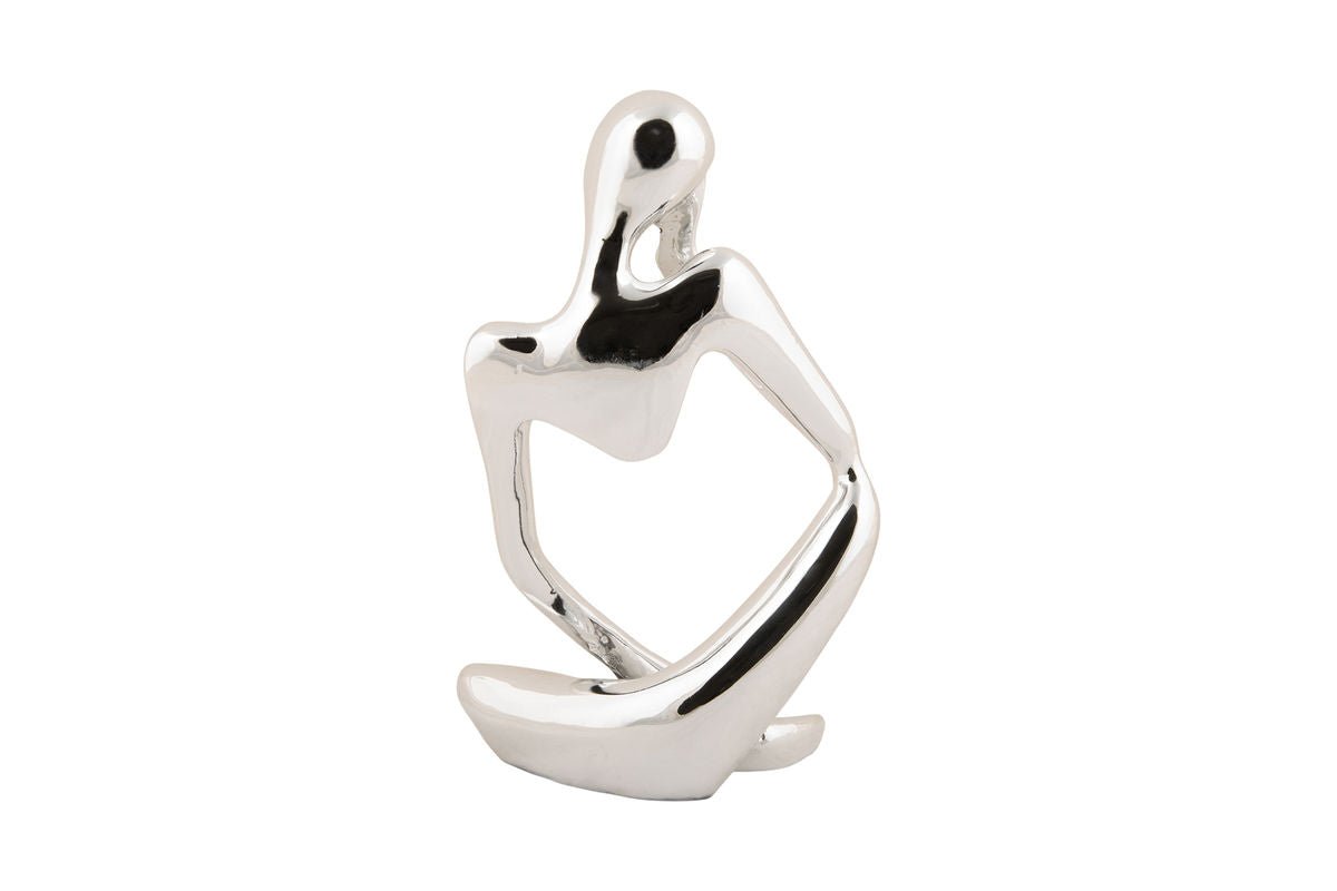 Statue „Aurex“ – Polyresin mit glänzender Oberfläche
