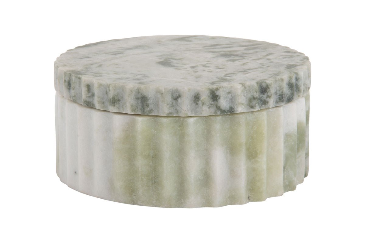 Schale Meliora – gefertigt aus Marmor - mit Deckel