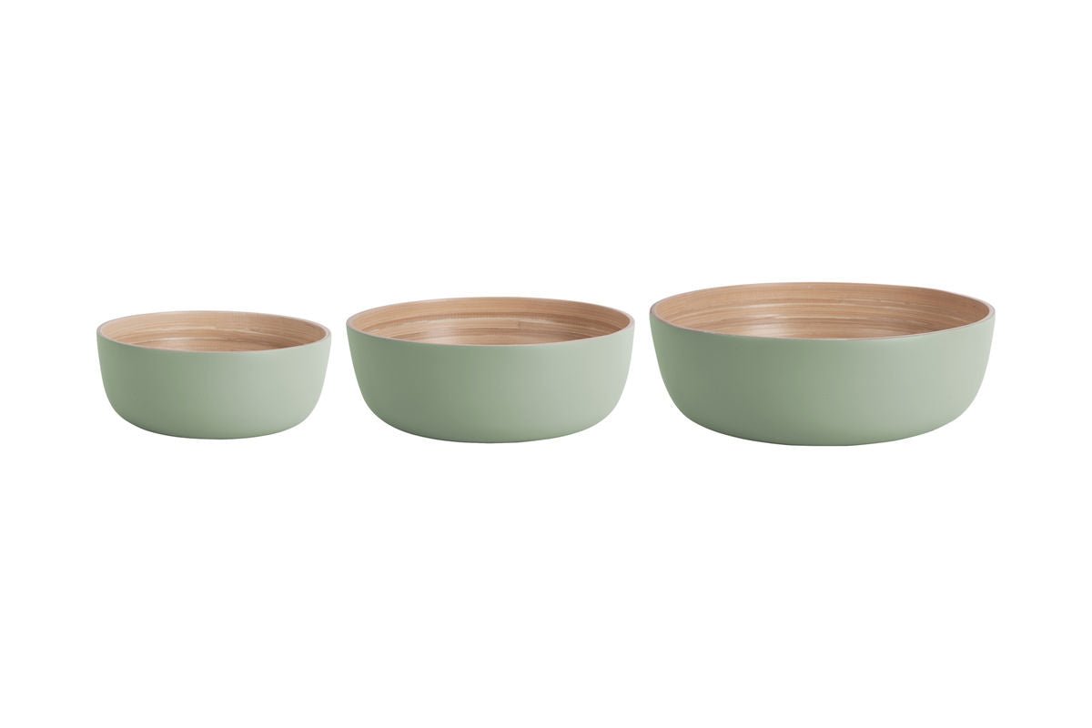 Bowl Rosélis – made from bamboo (set of 3)