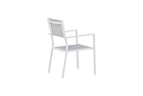 2er Set - Gartenstuhl Karibik aus Aluminium/Textilene