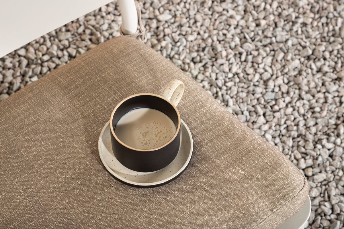 2er Set - Mara Gartenstuhl aus Metall/Polyester