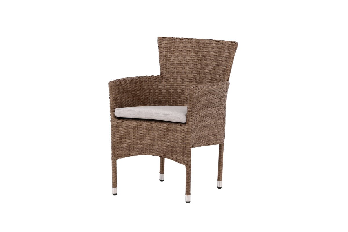 2er Set - Marina Gartenstuhl in Rattanoptik