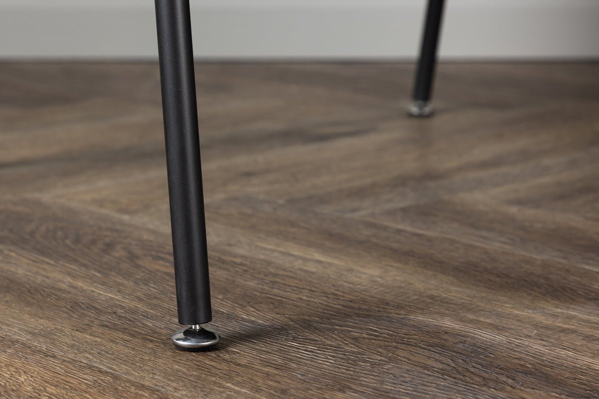 Armchair Kärnten - in Light Gray with Bouclé Upholstery