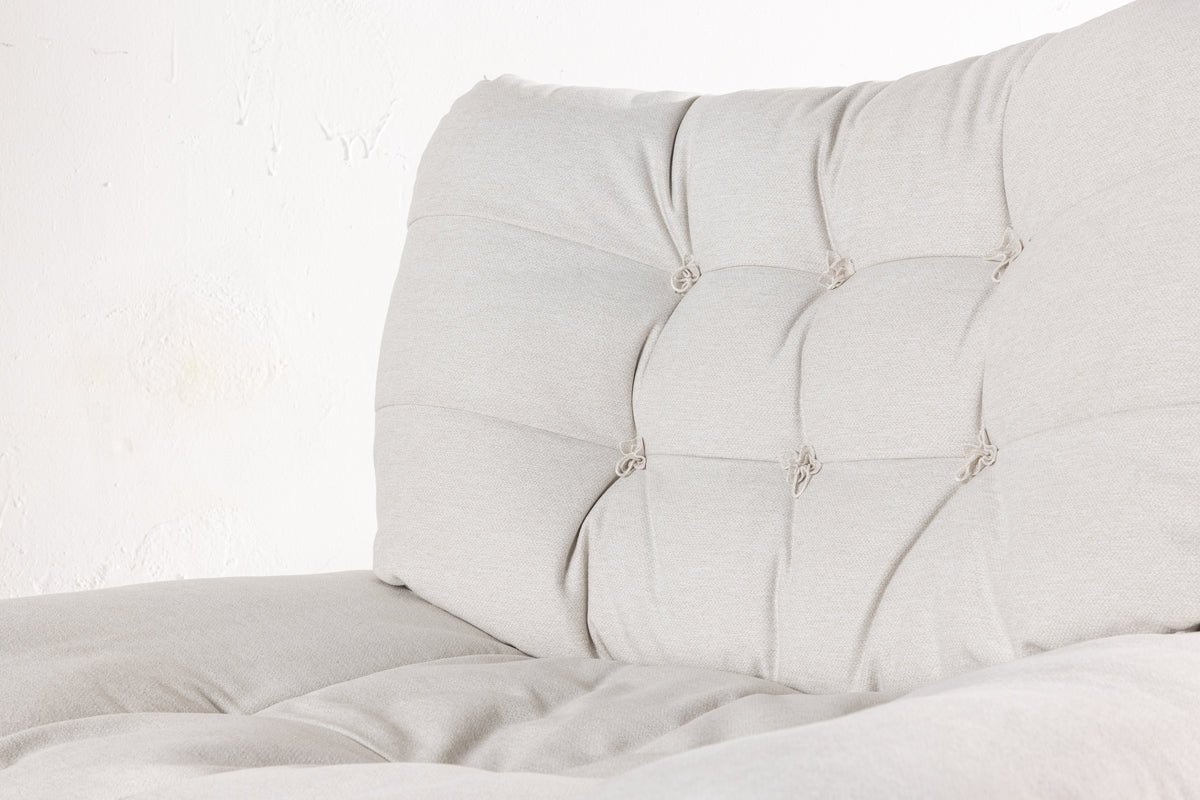 Sessel Florenz - mit cremeweißem Polyesterbezug