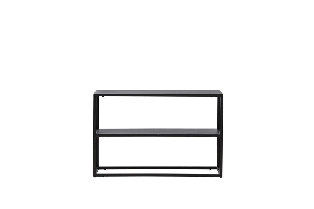 Shoe rack Nevio – Black, Minimal Industrial