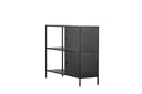 Chest of drawers Varino – Black, Minimal Industrial with functional elegance