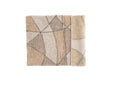 Bath Mat Canggu - in warm sand and gray tones made of natural cotton