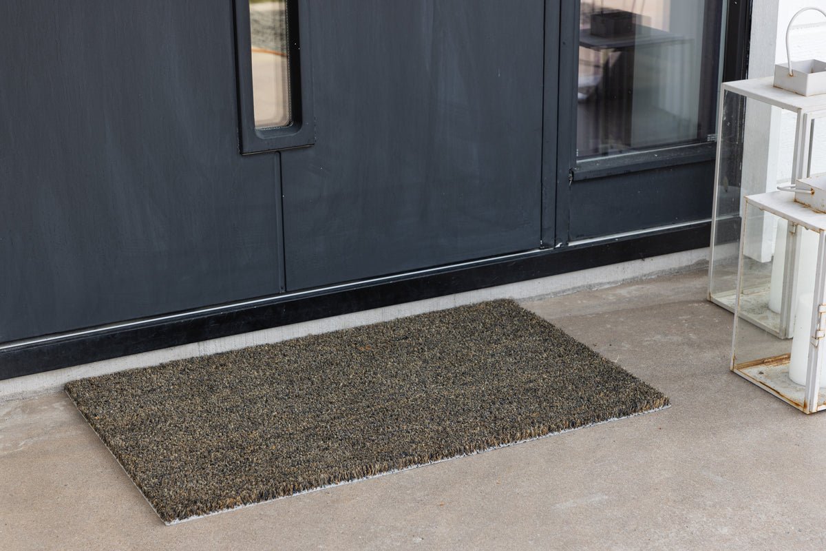 Doormat Caro – with striped pattern made of natural fibers