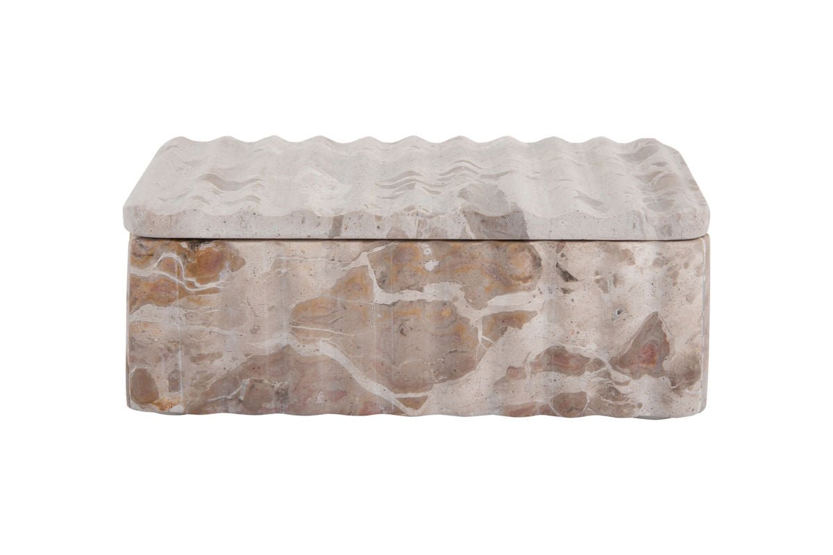 Vespera Bowl – made of marble – with lid