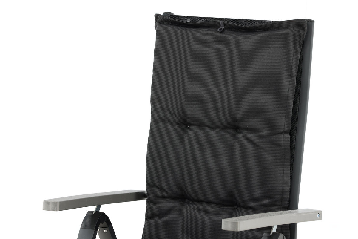 6-piece Set - Garden Chair Cushions Siena made of Polyester in 4 Colors