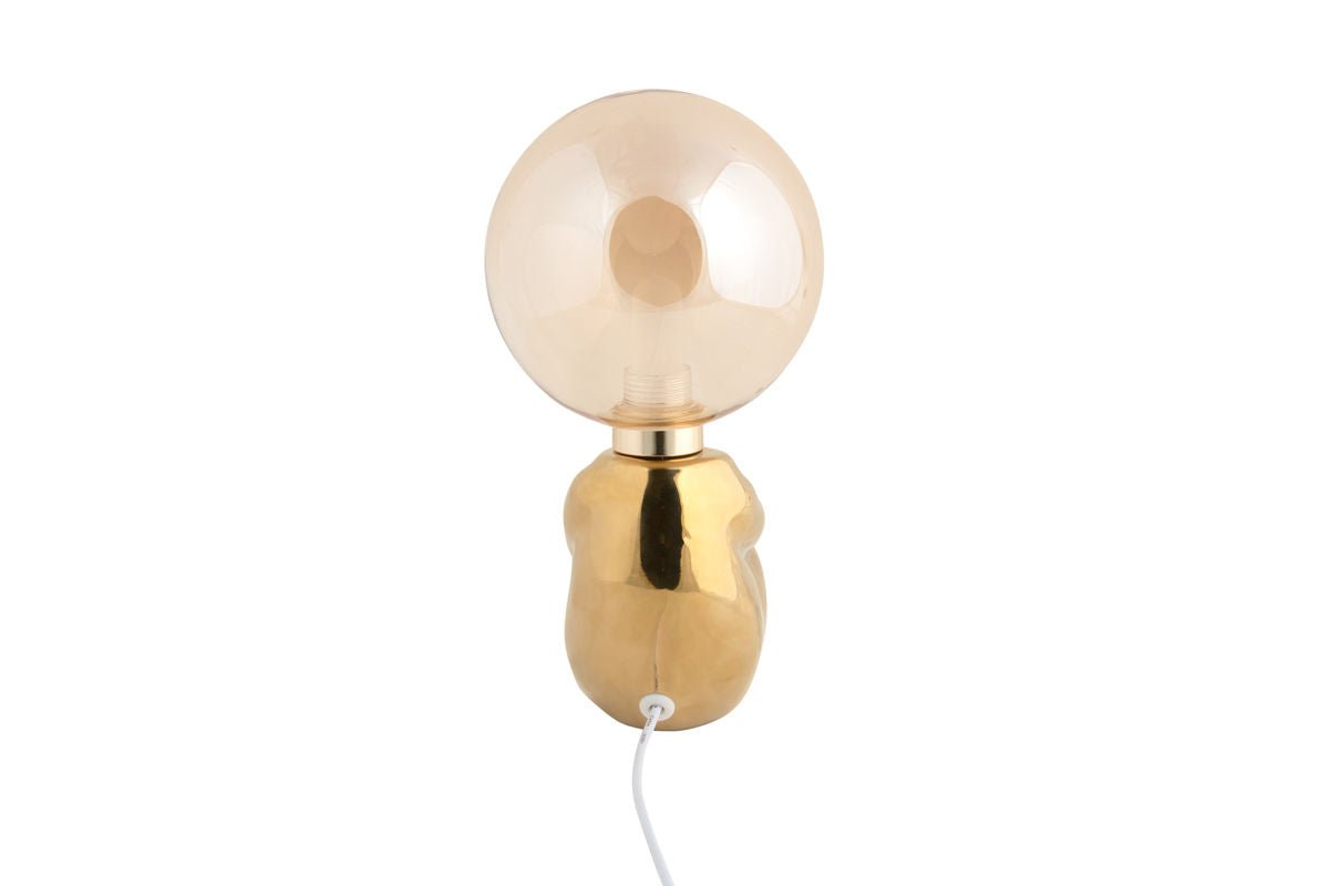 Tischlampe Antman (sitzend)  - Designlampe Hochglanz beschichtet mit LED