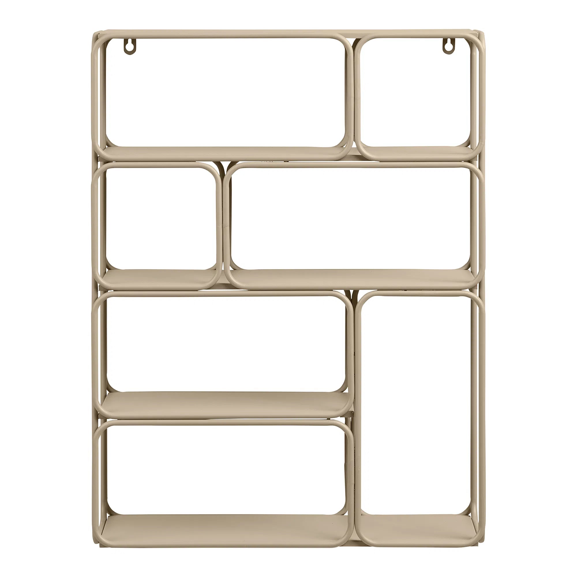 Wall Shelf Corvella – made of metal in Beige