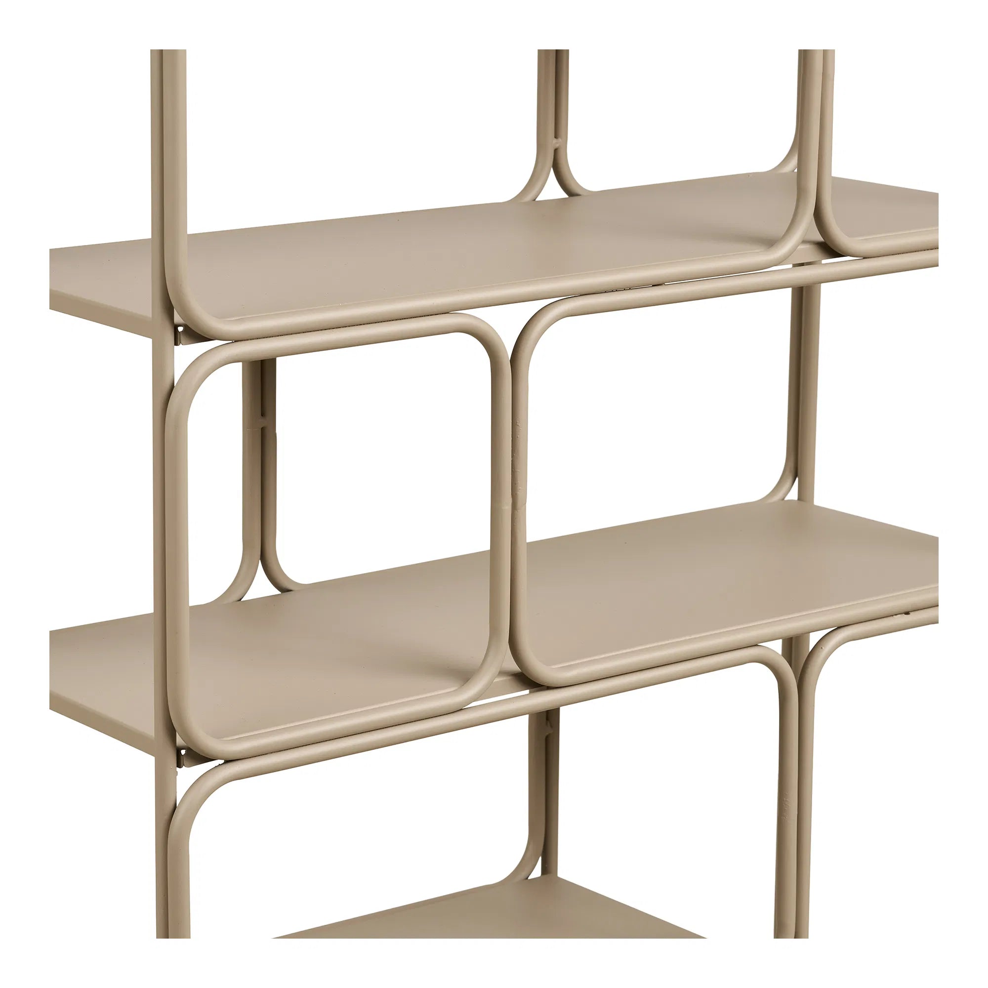 Wall Shelf Corvella – made of metal in Beige