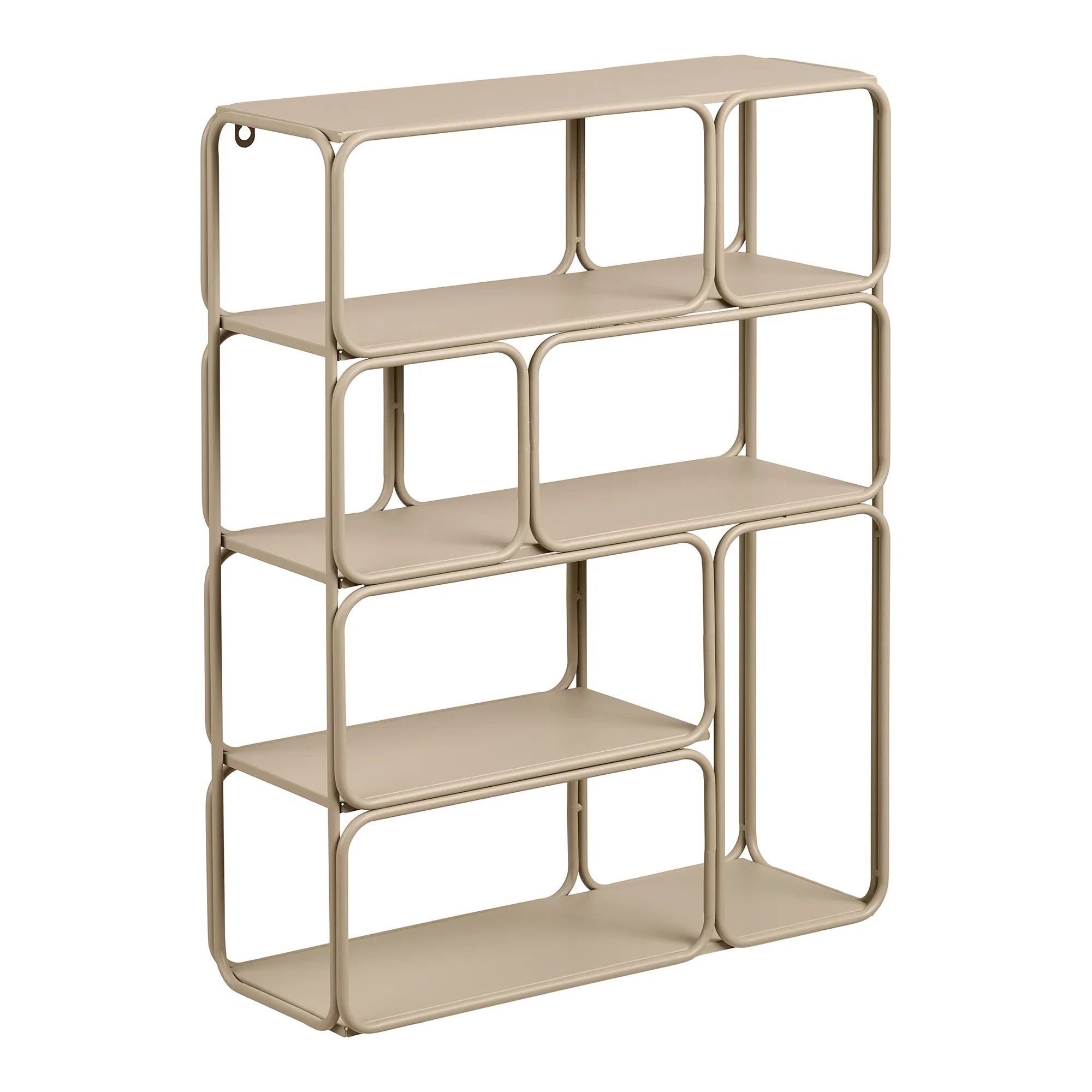 Wall Shelf Corvella – made of metal in Beige