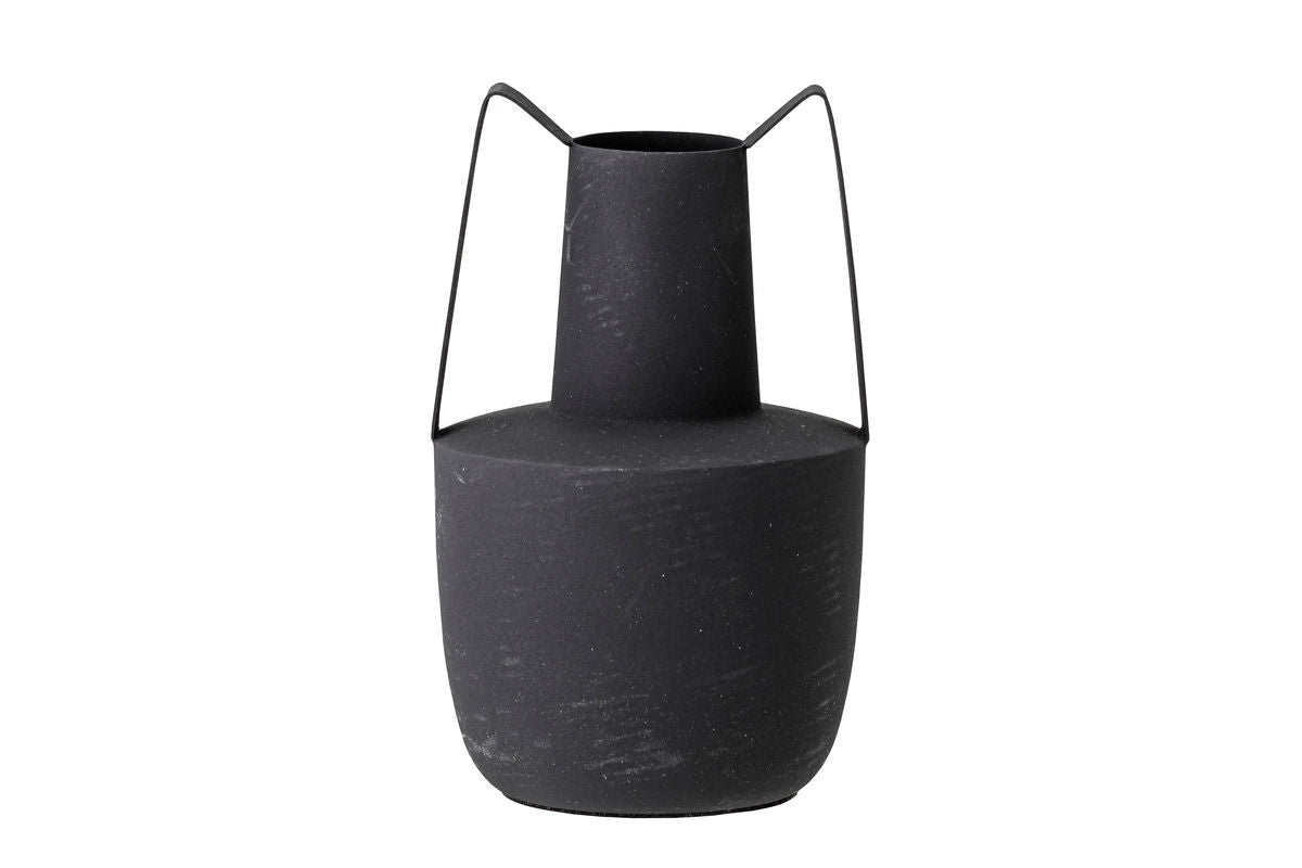 Vase "Darmare" - Black Metal Vase