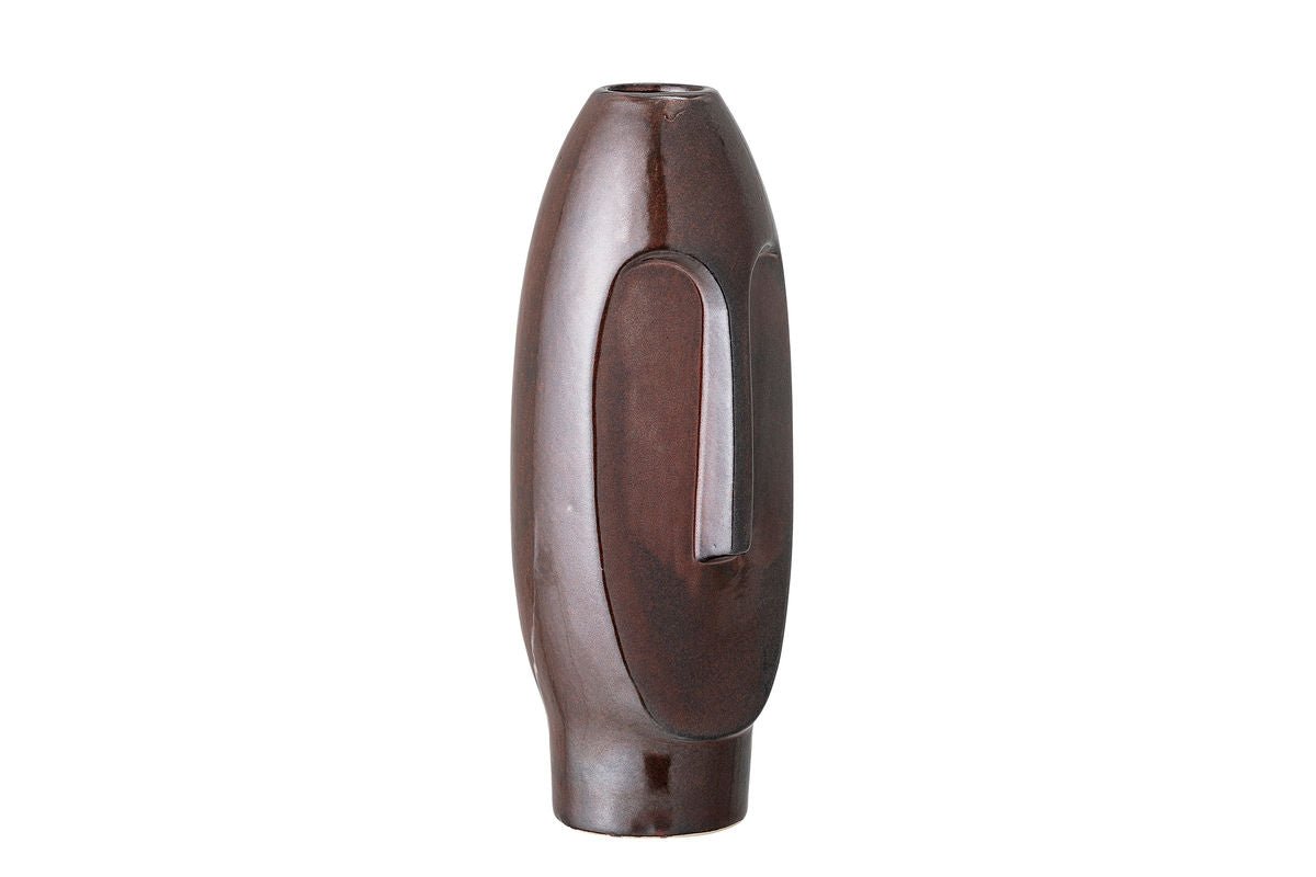 Design Vase "Terra Sculpture" – Vase made of brown stoneware