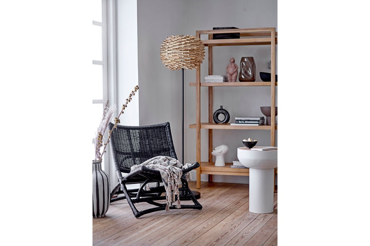 Vase "Nirvana" - brown decorative glass vase