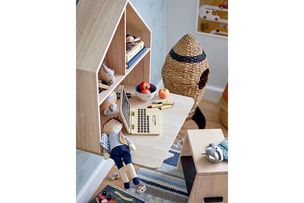 Children's Stool Nina – Step Stool Made of Beech Wood for Bathroom & Kitchen